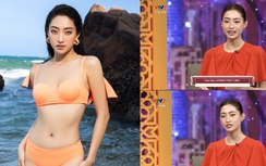 Đường cong nhức mắt của hoa hậu được khen nức nở tại bình luận World Cup