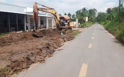 Vì sao ĐT918 ở Cần Thơ chưa có mặt bằng sạch để thi công?