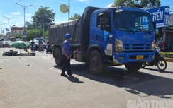 Xe máy va chạm với xe ben khiến nam sinh viên tử vong tại chỗ