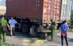 Va chạm với xe container trên Quốc lộ 5, một quân nhân nghỉ hưu tử vong