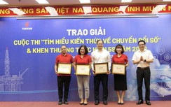 Petrovietnam trao giải cuộc thi “Tìm hiểu kiến thức về Chuyển đổi số"