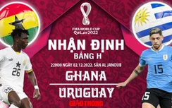 Dự đoán tỷ số, nhận định Ghana vs Uruguay, bảng H World Cup 2022
