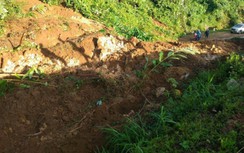 Sạt lở gây tắc QL19C qua Phú Yên, giao thông qua địa bàn thế nào?