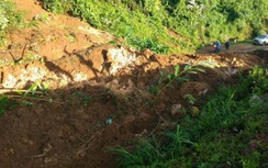 Thông tuyến QL19C qua Phú Yên sau sạt lở, phương tiện lưu thông bình thường