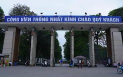 Dỡ tường rào công viên Thống Nhất để tổ chức phố đi bộ Trần Nhân Tông