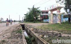 Dân khổ vì dự án đường liên huyện 74 tỷ nhếch nhác, mất ATGT