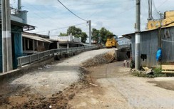 Tuyến đường 37 tỷ ở Bạc Liêu xây gần 4 năm vẫn chưa xong