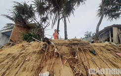 Quảng Ngãi công bố tình huống khẩn cấp do sạt lở bờ biển