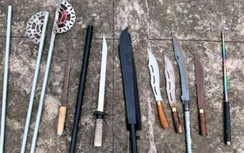 Ngăn chặn 30 thanh niên mang hung khí chuẩn bị đánh nhau