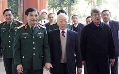 Tổng Bí thư Nguyễn Phú Trọng dự hội nghị quân chính toàn quân 2022