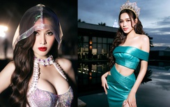 Màn trình diễn áo tắm "gây sốt" của Đỗ Hà, Ngọc Thảo trước khi hết nhiệm kỳ