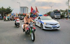 Độc đáo dàn xe diễu hành đường phố tôn vinh những sản vật của Cà Mau