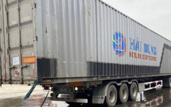 Kiểm soát chặt xe quá khổ, chở hàng trong thùng tự chế “giả container”