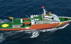 Siêu tàu cứu nạn 400 tỷ đồng, có thể cùng lúc hỗ trợ cả 100 người trên biển