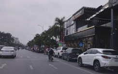 Xe cộ dừng đỗ tùy tiện trên đường Hồ Sen, Sở GTVT Hải Phòng chỉ đạo gì?