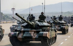 Myanmar tổ chức duyệt binh rầm rộ mừng ngày độc lập