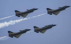 Trung Quốc điều 57 máy bay, 4 tàu tập trận rầm rộ xung quanh Đài Loan