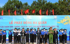 Phát động lễ ra quân Năm ATGT 2023 - Tính mạng con người là trên hết