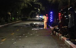 Ba người ngã văng xuống đường, bất tỉnh sau cú va chạm mạnh ở Long An