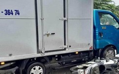 Va chạm với ô tô trên đường nội thị, tài xế xe máy bị thương nặng