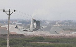 Quảng Ninh: Trạm trộn bê tông xả thải gây ô nhiễm môi trường