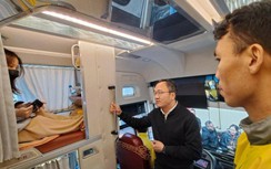 Lãnh đạo Uỷ ban ATGT Quốc gia thị sát bến xe, sân bay trước cao điểm Tết