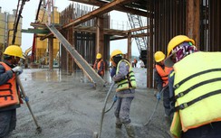 Thi công xuyên Tết trên công trường dự án cầu Bến Rừng