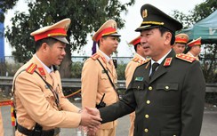 Thứ trưởng Bộ Công an kiểm tra công tác đảm bảo trật tự ATGT trên cao tốc