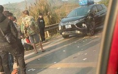 Tai nạn liên hoàn ở Hòa Bình chiều mùng 5 Tết, 2 người tử vong, QL6 ùn tắc