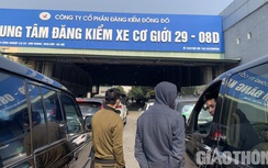 Trung tâm đăng kiểm nhộn nhịp ngày đầu tuần sau kỳ nghỉ Tết Nguyên đán