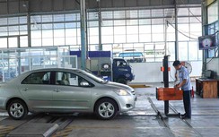 Cơ bản không còn tình trạng ùn tắc đăng kiểm ô tô