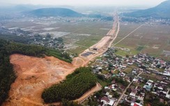 Đẩy tiến độ, tăng giải ngân trên công trường cao tốc Diễn Châu-Bãi Vọt