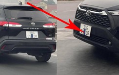 Che biển số rồi đi vào Quốc lộ 1B, một tài xế bị phạt nặng