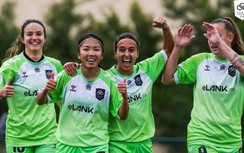 Huỳnh Như ghi siêu phẩm đá phạt như Ronaldo ở Bồ Đào Nha