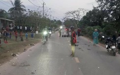 Xe máy tông nhau trên tỉnh lộ 586 qua Quảng Trị, 2 người tử vong tại chỗ