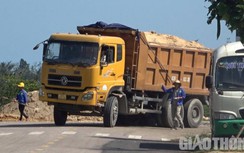 Vừa hết cao điểm, xe quá tải lộng hành từ tỉnh lộ đến quốc lộ ở Quảng Nam