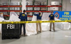 Cận cảnh FBI phân tích mảnh vỡ khí cầu Trung Quốc