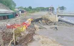 Sạt lở đê Biển Đông đoạn giáp ranh Bạc Liêu-Sóc Trăng: Sẽ xử lý thế nào?