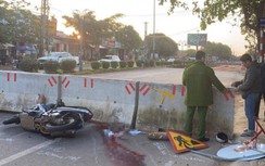 Xe máy tông vào rào chắn bê tông làm đường, nam thanh niên tử vong