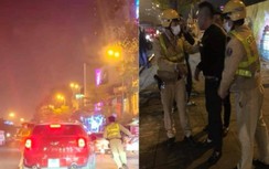 Tạm giữ tài xế không đo nồng độ cồn, hất CSGT lên nắp capo