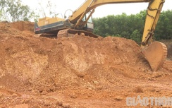 Mỏ đất sẵn sàng phục vụ thi công cao tốc Bắc-Nam, chỉ chờ nhà thầu hỏi mua