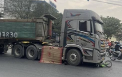 Nữ sinh tử vong thương tâm sau va chạm với xe container ở Hải Phòng