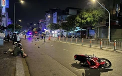 Ngã giữa đường, nam thanh niên bị xe máy tông tử vong