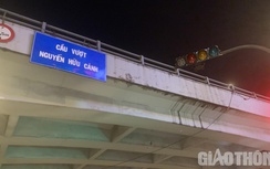 Cầu vượt Nguyễn Hữu Cảnh thông xe ngày 5/3 sau 5 tháng đứt cáp