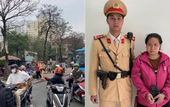 CSGT bắt nóng người phụ nữ giả vờ mượn điện thoại rồi cướp