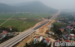 Gấp rút hoàn thiện để đưa vào khai thác cao tốc Mai Sơn - QL45