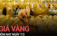 Giá vàng hôm nay 7/3: Giảm sâu