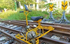 Giám sát chặt an toàn đường sắt nhờ thiết bị hỗ trợ tuần đường