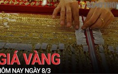 Giá vàng hôm nay 8/3: Vàng trong nước lao dốc không phanh