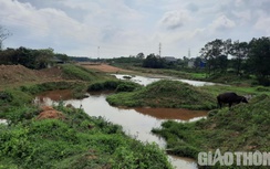 Cận cảnh dự án đường 65 tỷ vắng bóng nhà thầu, thi công lèo tèo ở Quảng Trị